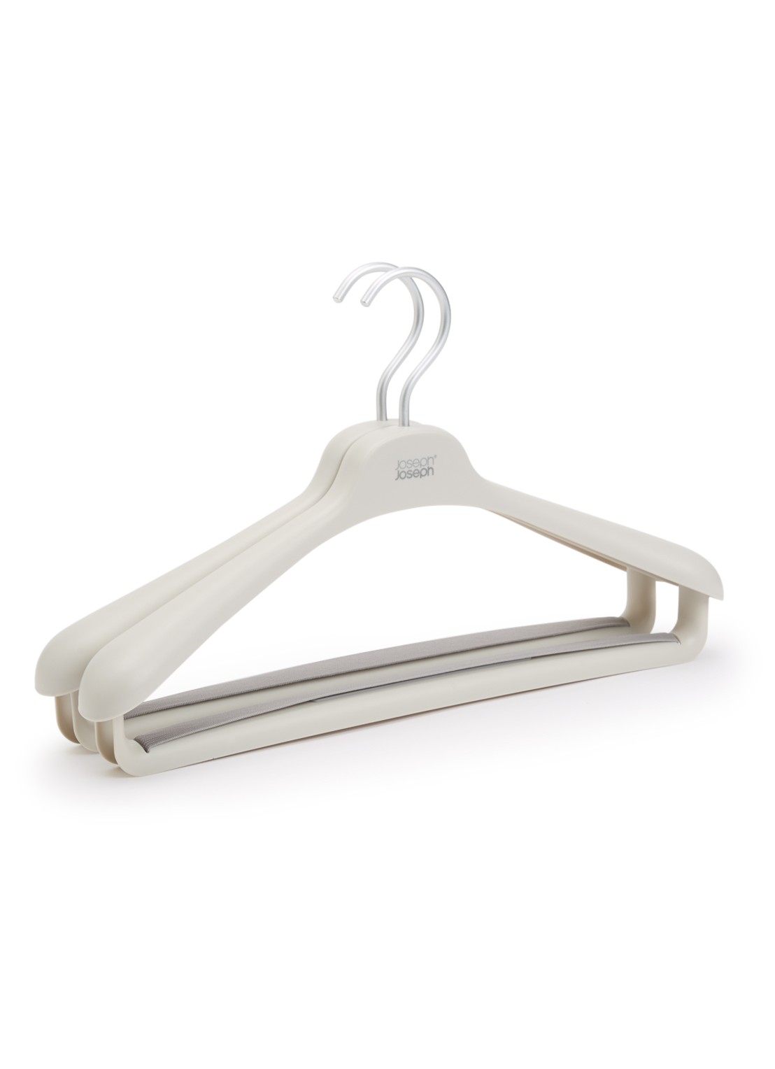 Joseph Joseph Orderly kledinghanger set van 2 - voorkant beige
