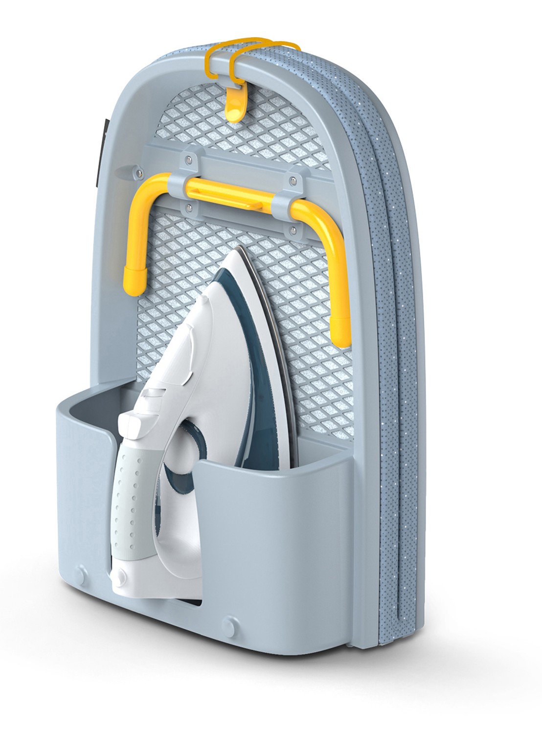 Joseph Joseph Pocket Folding strijkplank 90 x 33 cm - detail 6 blauw