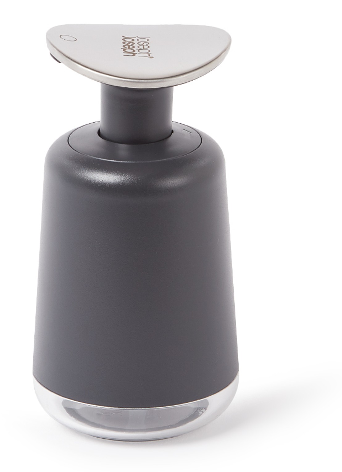 Joseph Joseph Presto zeepdispenser - voorkant grijs