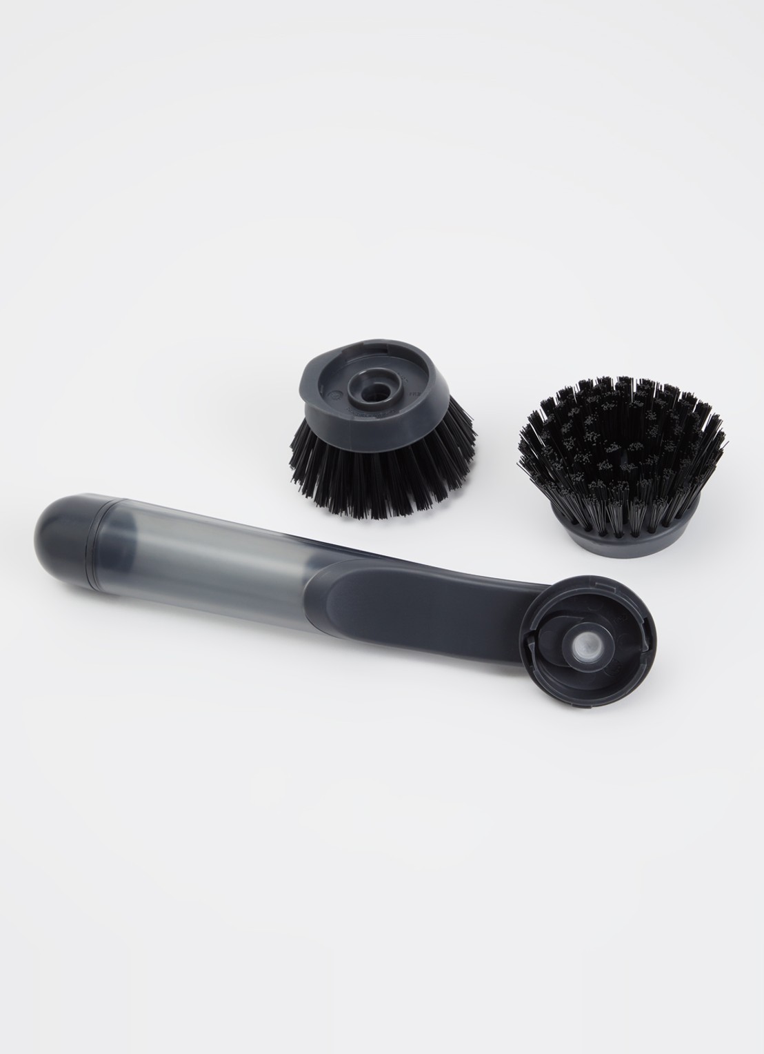 Joseph Joseph SinkTech afwasborstel met zeepdispenser  - voorkant 2 grijs