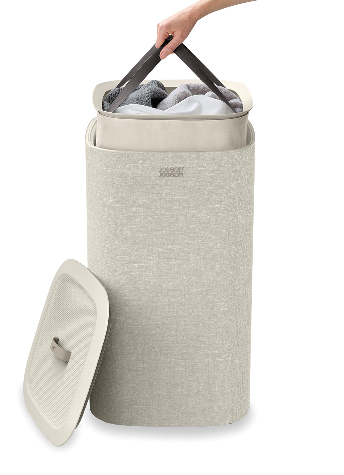Joseph Joseph Tota One wasmand 71 cm - detail 6 beige