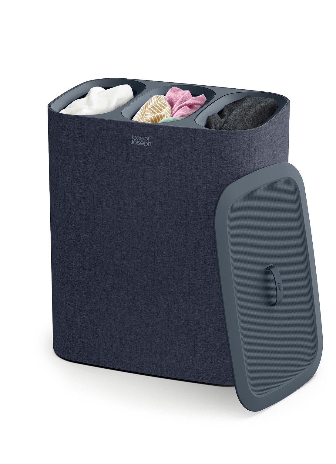 Joseph Joseph Tota Trio wasmand 71 cm - voorkant zwart