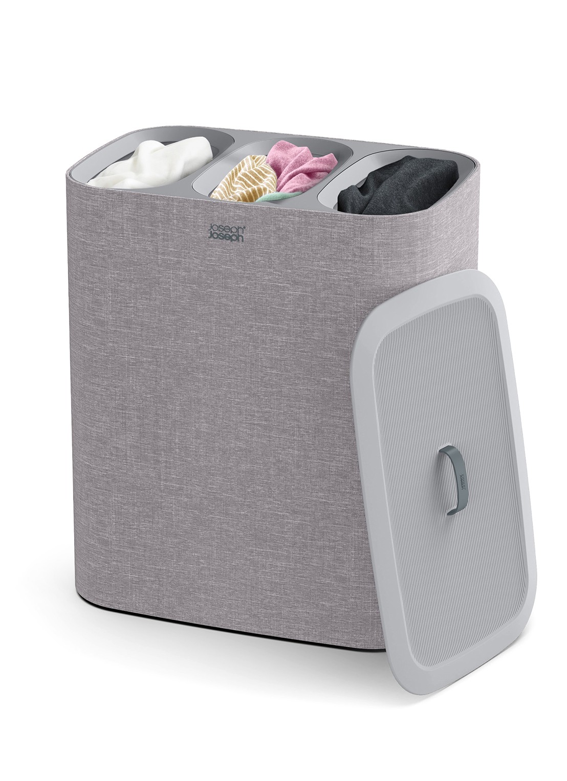 Joseph Joseph Tota Trio wasmand 71 cm - voorkant grijs