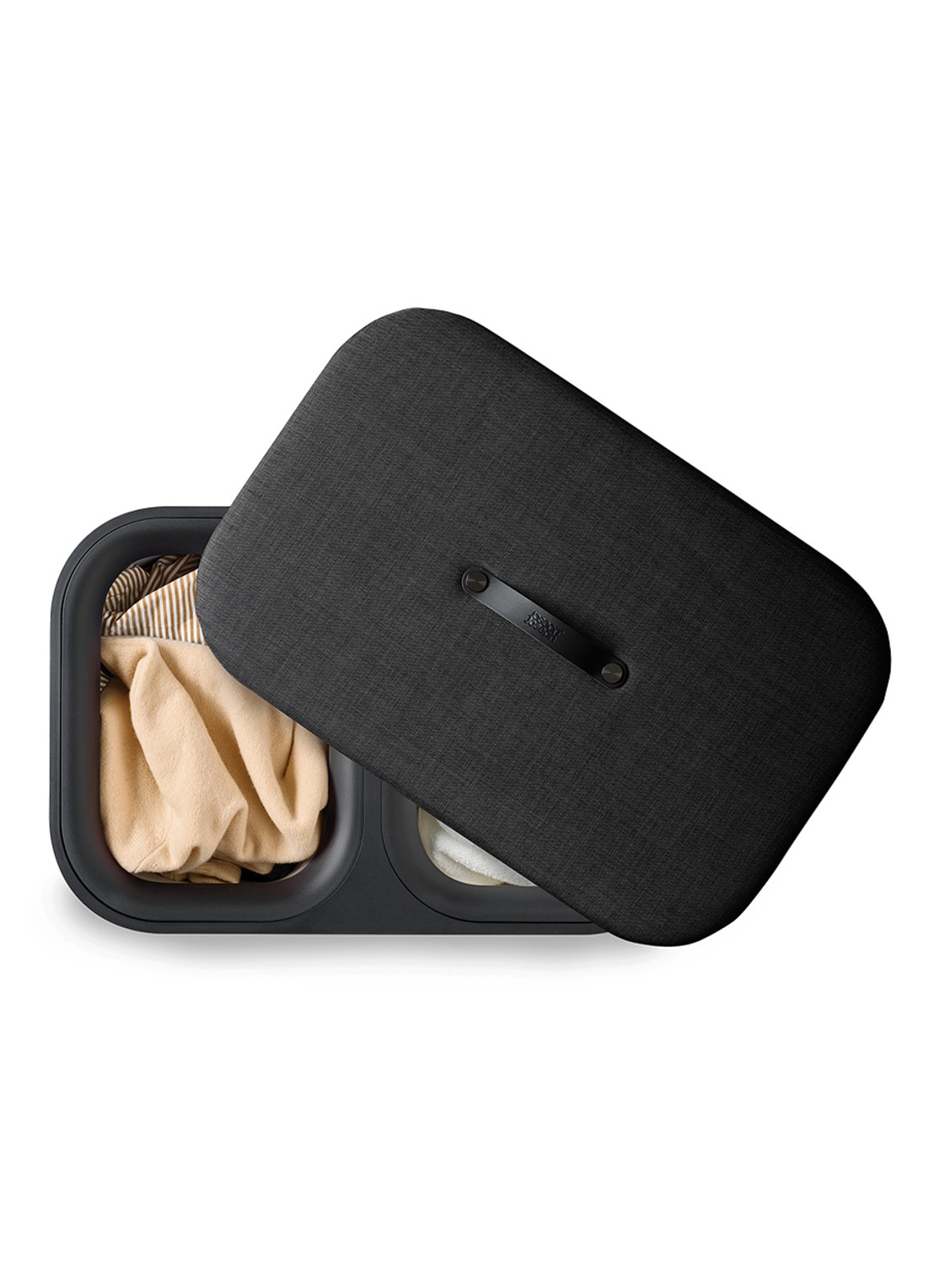 Joseph Joseph Tota Twin Luxe wasmand 73,5 cm - detail 6 zwart