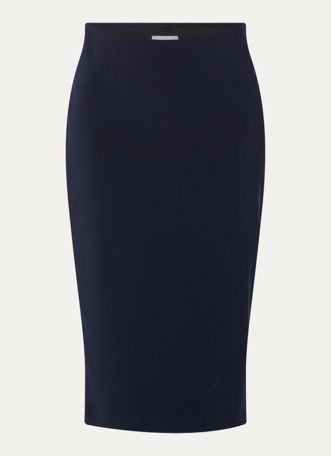 Joseph Ribkoff Midi rok met split - voorkant 3 donkerblauw