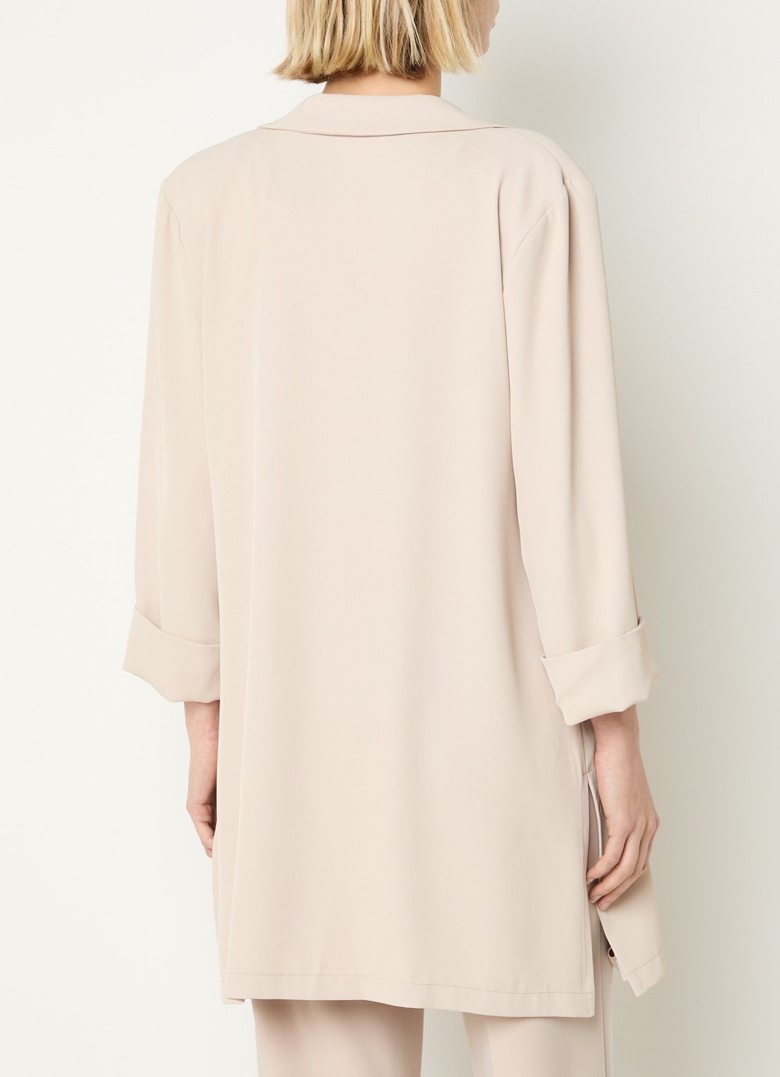 Joseph Ribkoff Oversized blazer met zijsplit - achterkant 4 creme