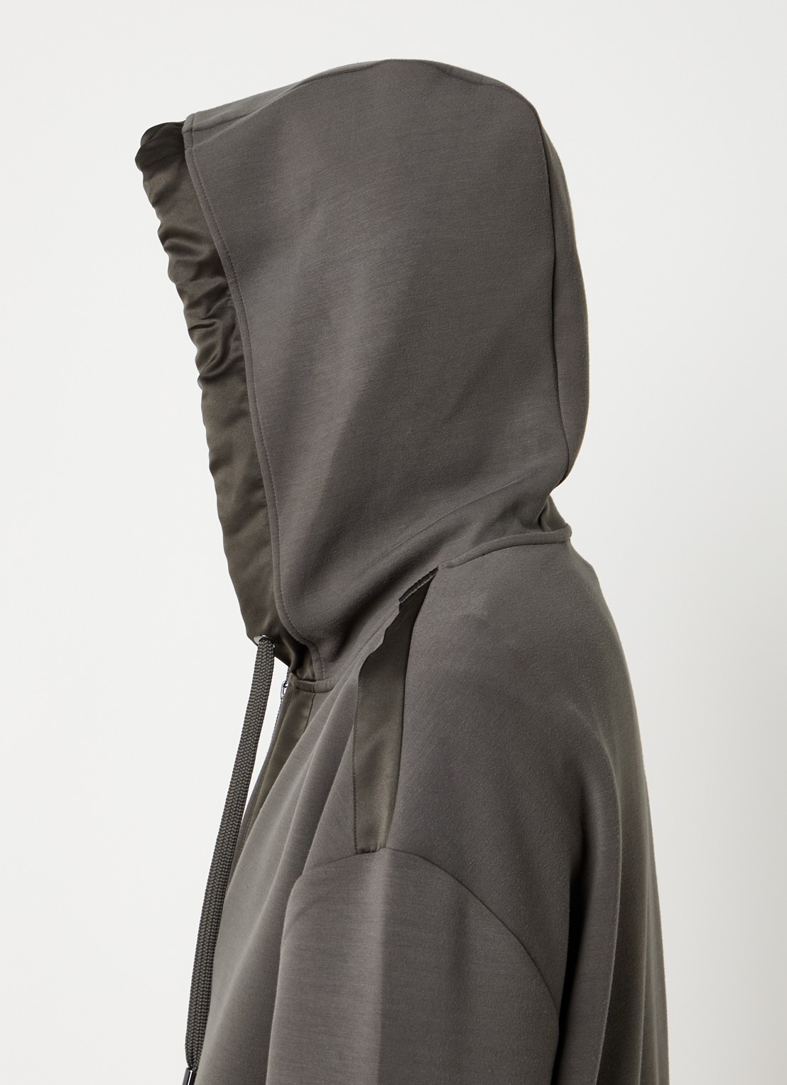 Joseph Ribkoff Sweatvest met opgestikte zakken - detail 3 olijfgroen