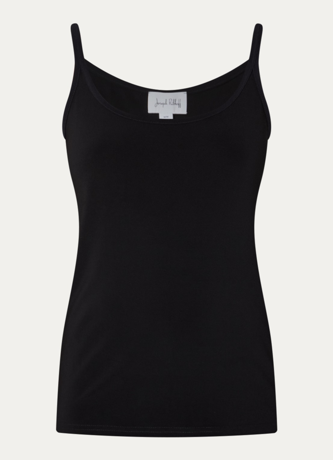 Joseph Ribkoff Tanktop met ronde hals - voorkant 3 zwart