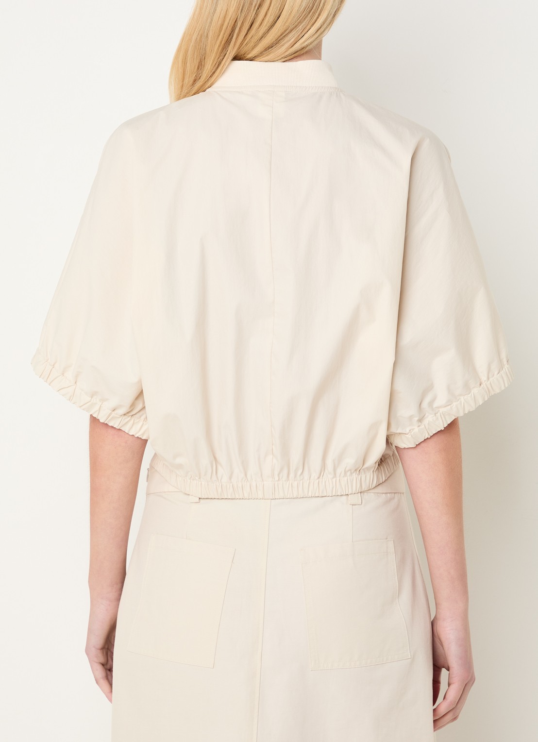 Josephine & Co Benedict cropped jack met vleermuismouw - achterkant zand