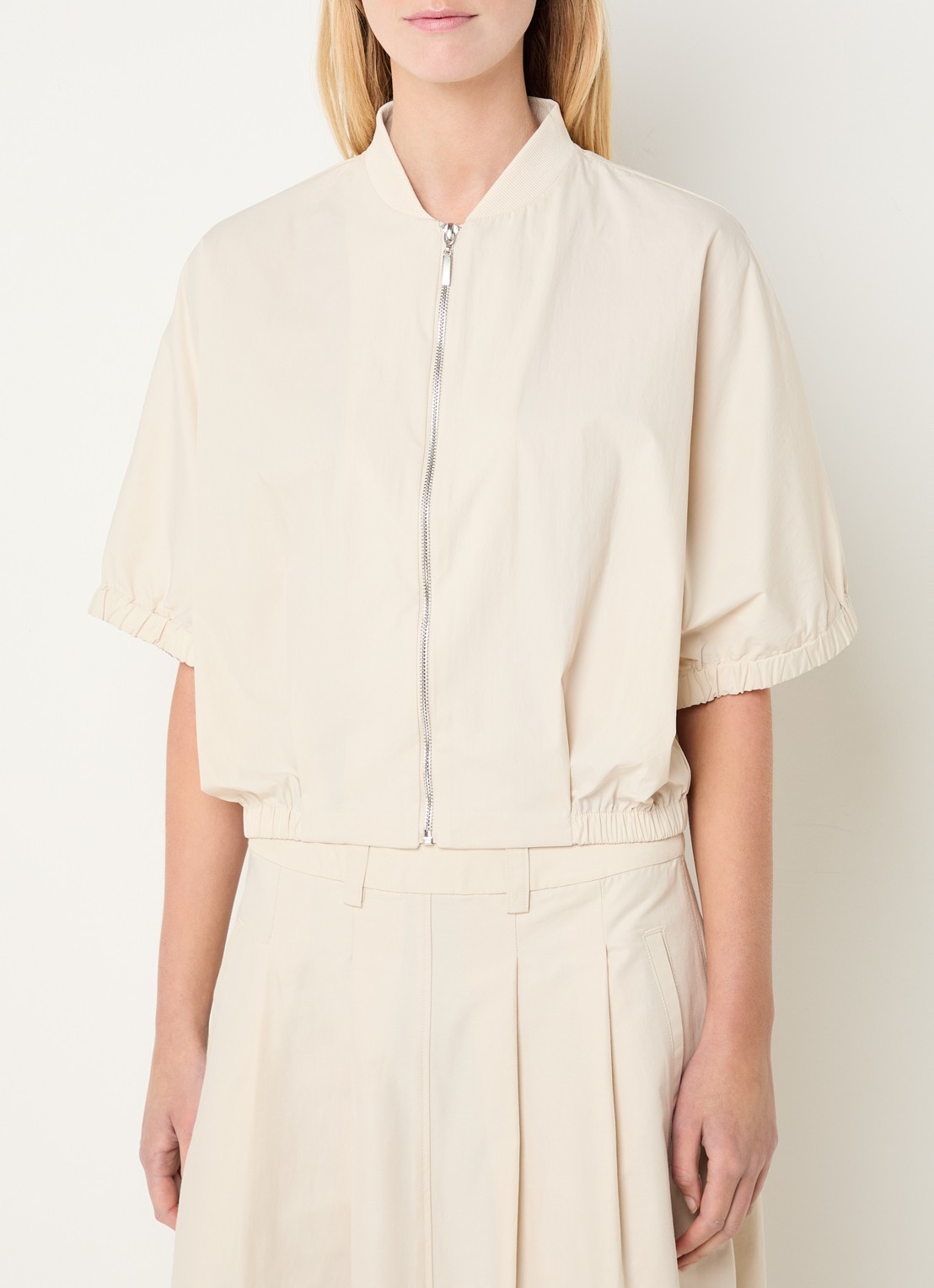 Josephine & Co Benedict cropped jack met vleermuismouw - detail 4 zand