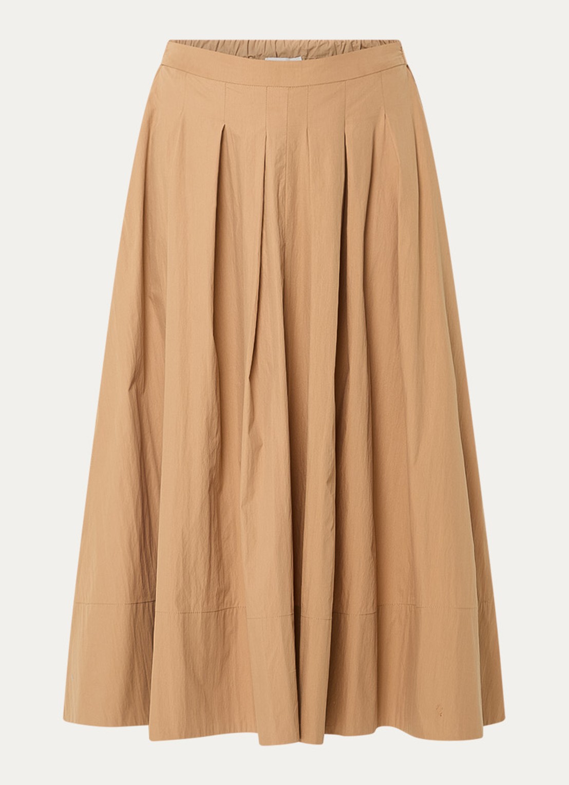 Josephine & Co Blume midi A-lijn rok  - voorkant 2 cognac