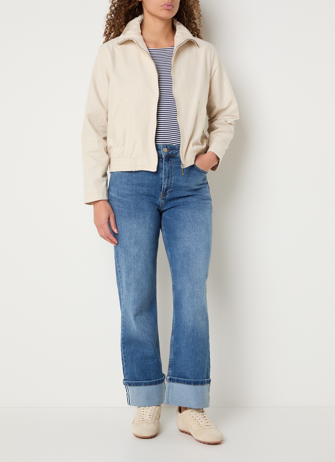 Josephine & Co Bob jack met steekzakken - voorkant 3 beige