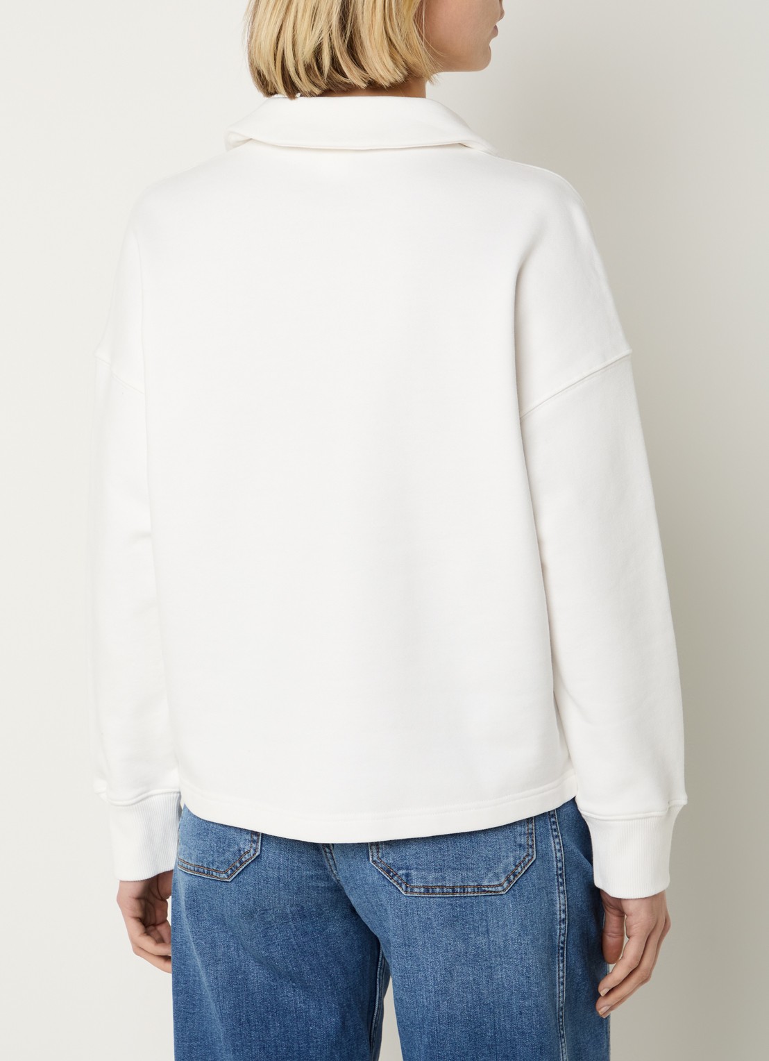 Josephine & Co Bodi sweater met polokraag - achterkant 2 wit