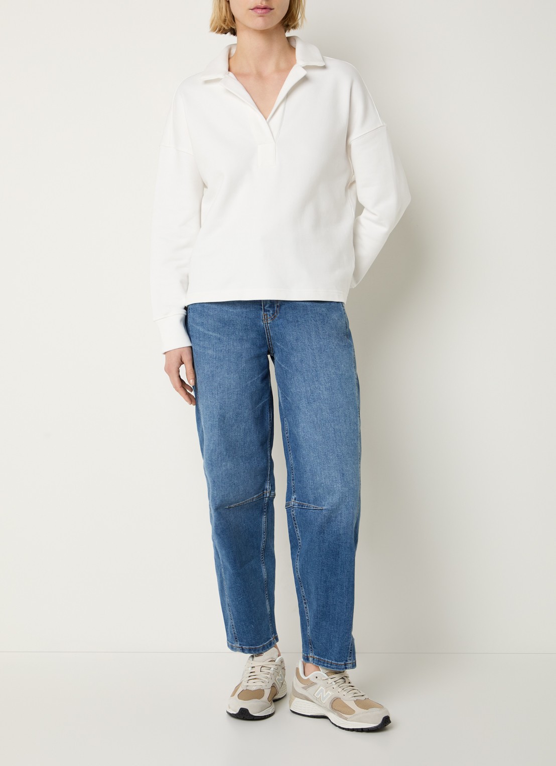 Josephine & Co Bodi sweater met polokraag - voorkant 4 wit