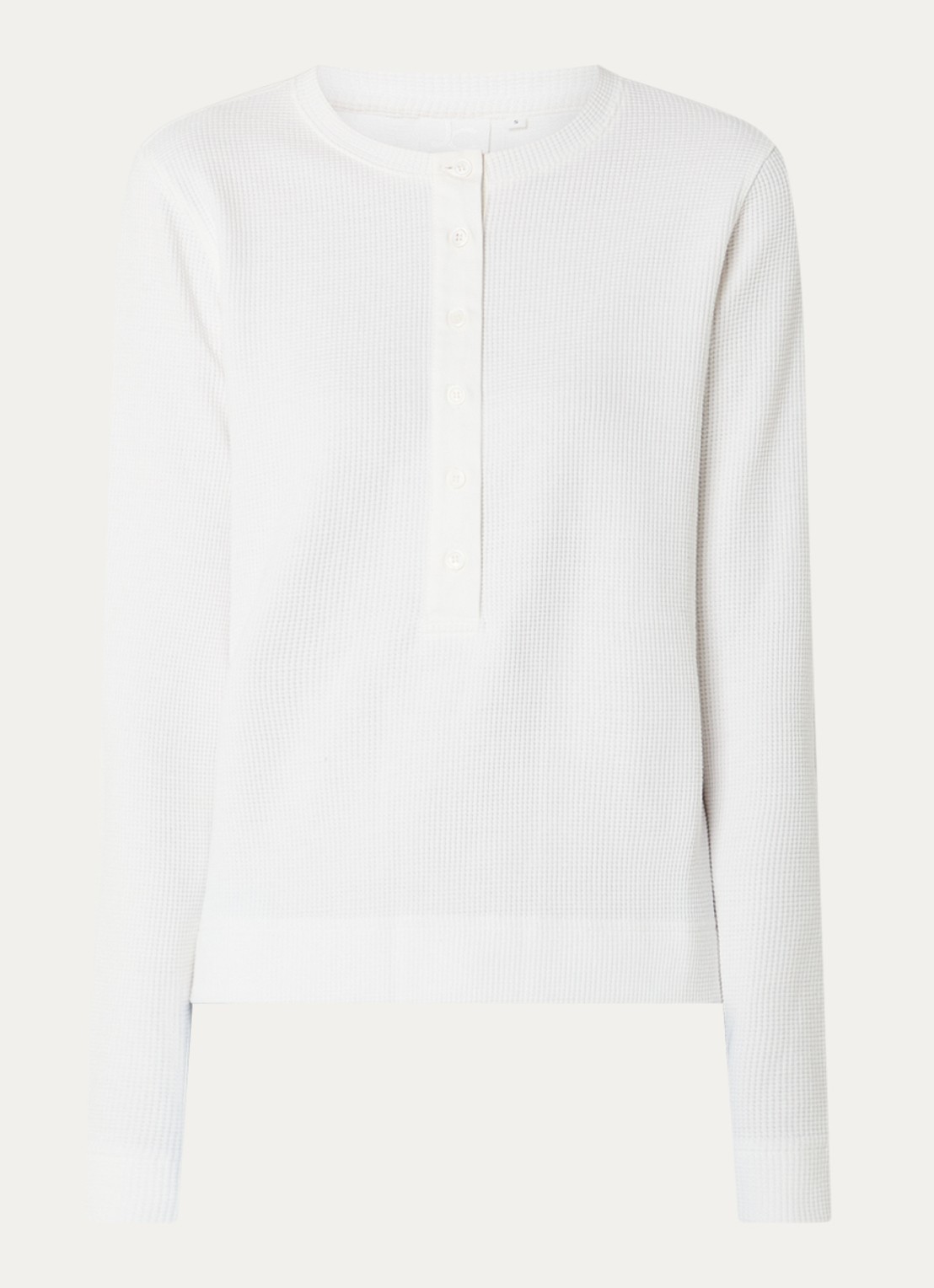 Josephine & Co Boyd longsleeve met structuur - voorkant 2 wit