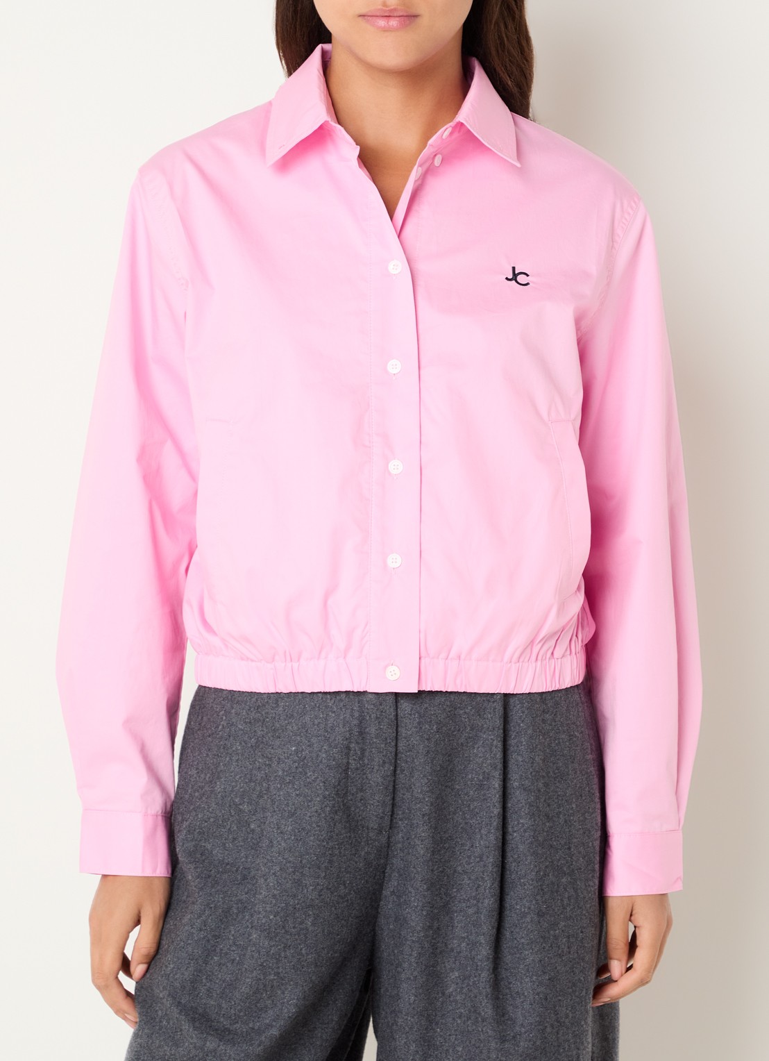 Josephine & Co Jack met logo en steekzakken - detail 4 roze
