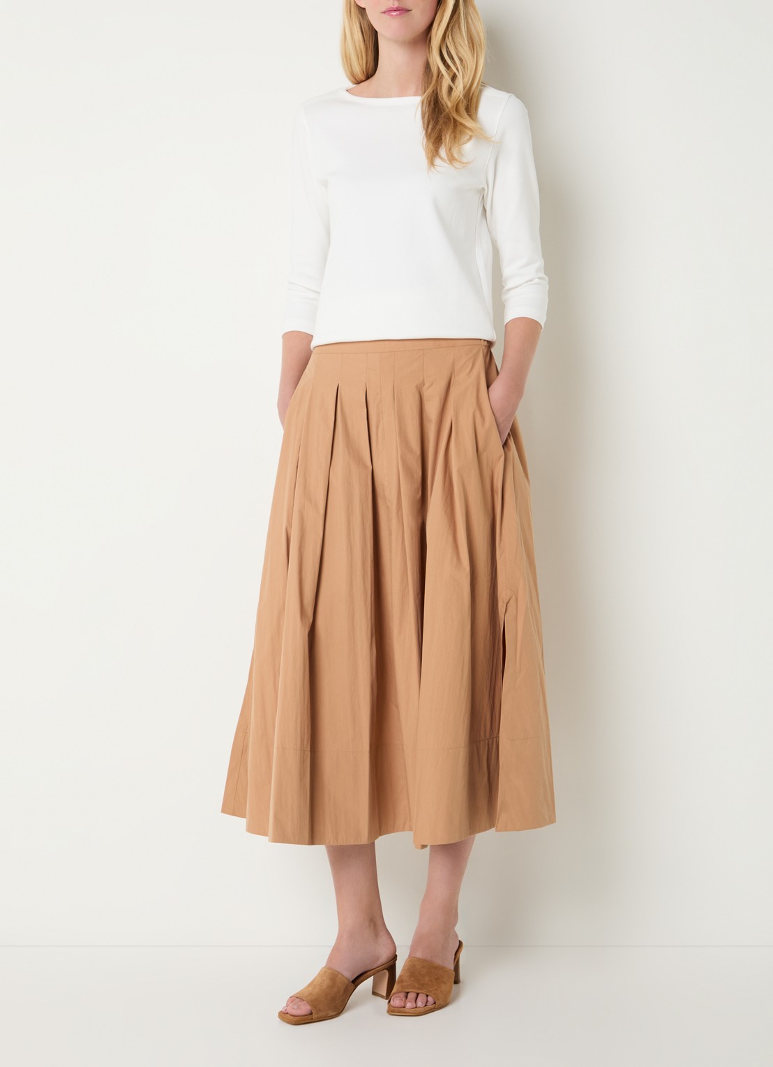 Josephine & Co Jort longsleeve met boothals - voorkant 4 wit