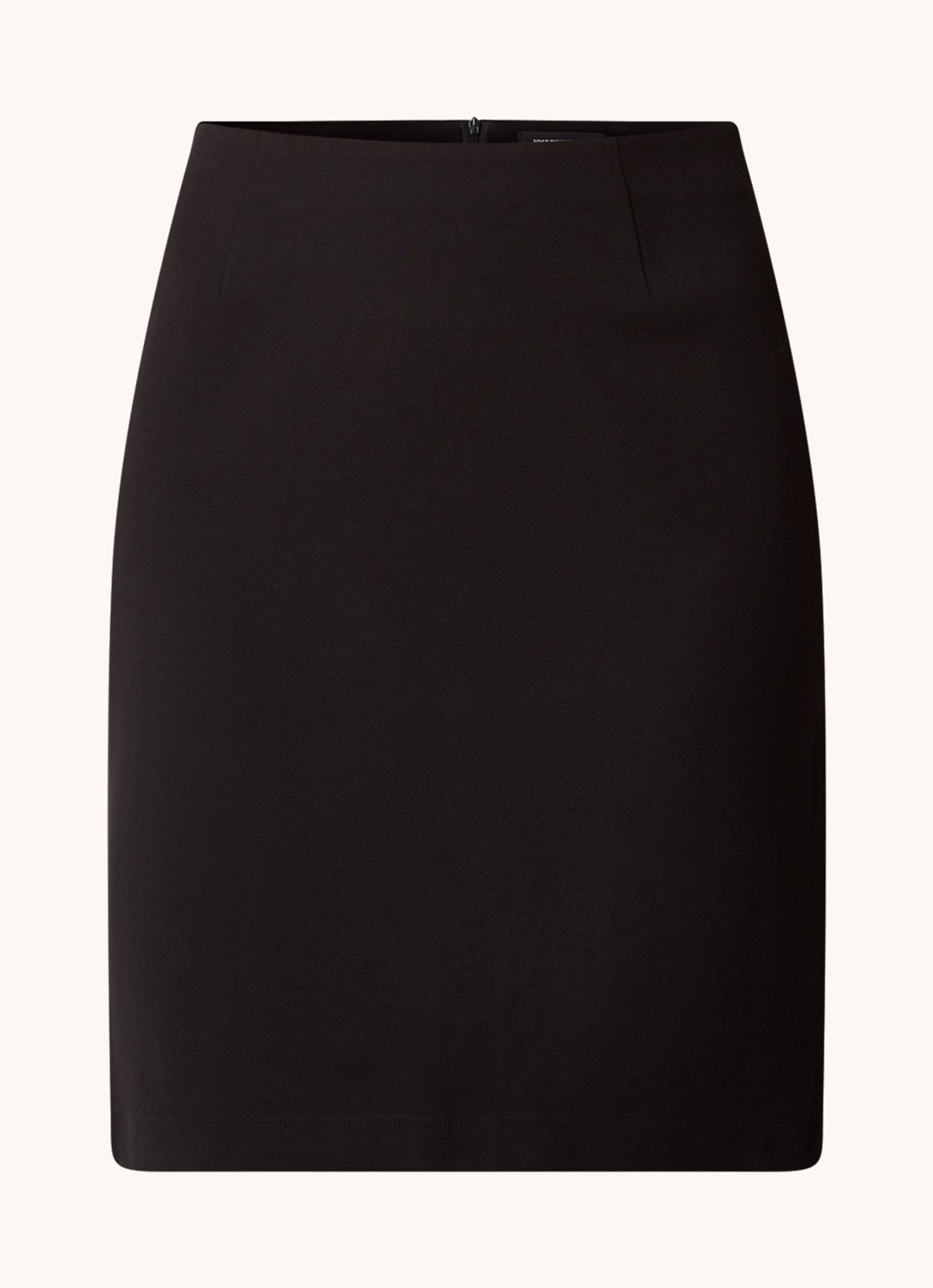 Josephine & Co Pip mini kokerrok van jersey - voorkant 3 zwart