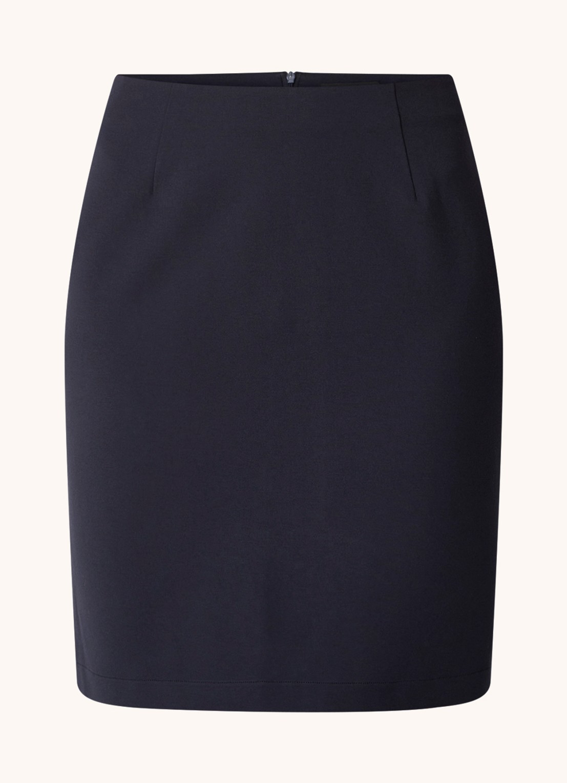 Josephine & Co Pip mini kokerrok van jersey - voorkant 3 donkerblauw
