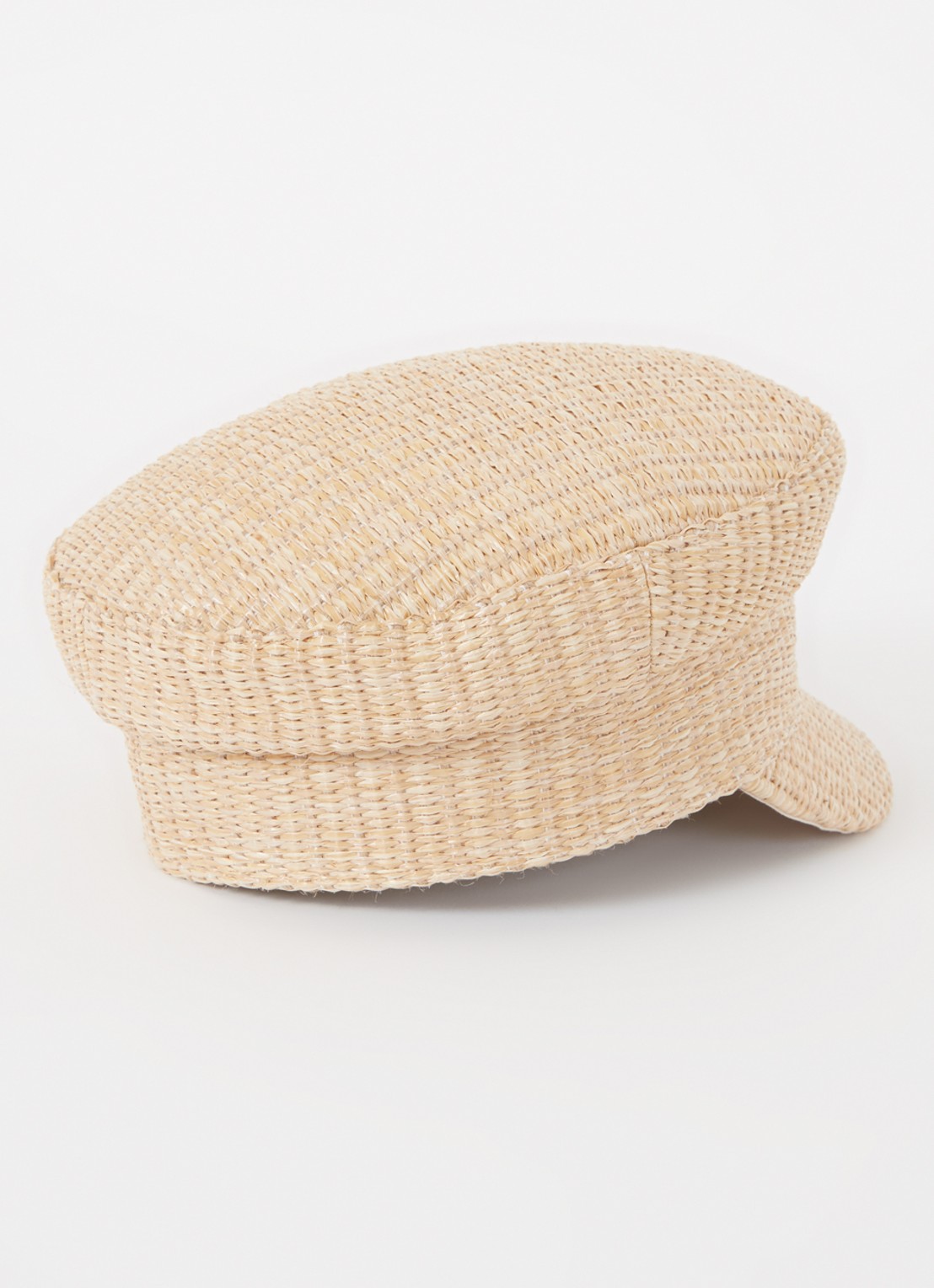 JOSH V Baker Boy pet van raffia - detail 2 beige
