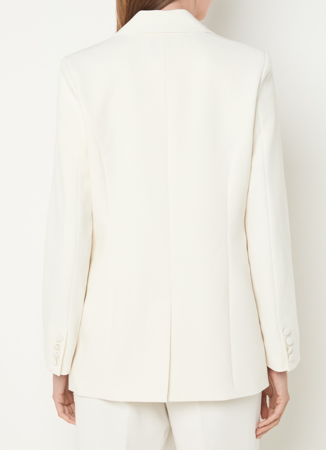 JOSH V Dillen double-breasted blazer - achterkant 4 creme