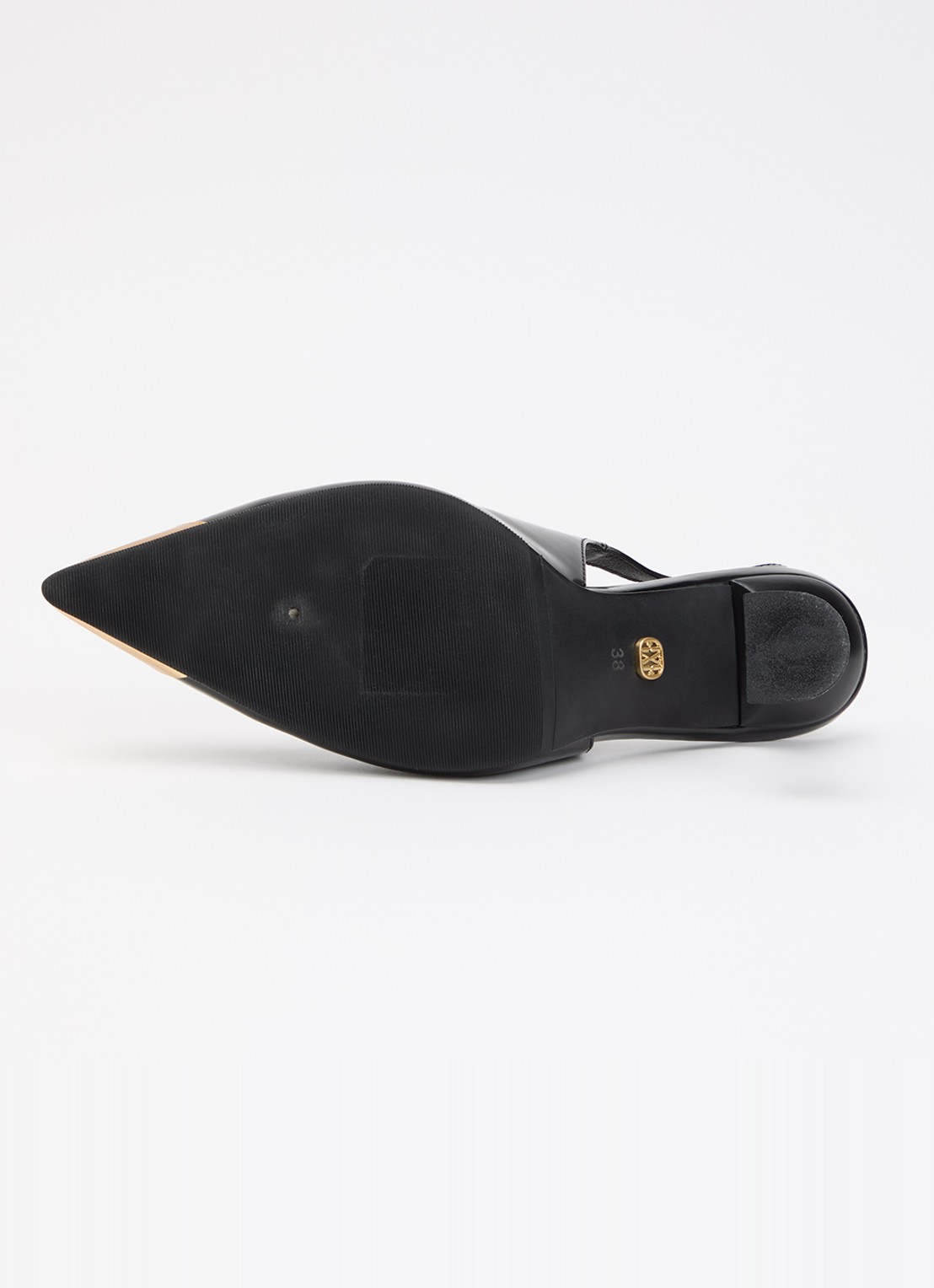 JOSH V Eleanna slingback met metallic details  - detail 4 zwart