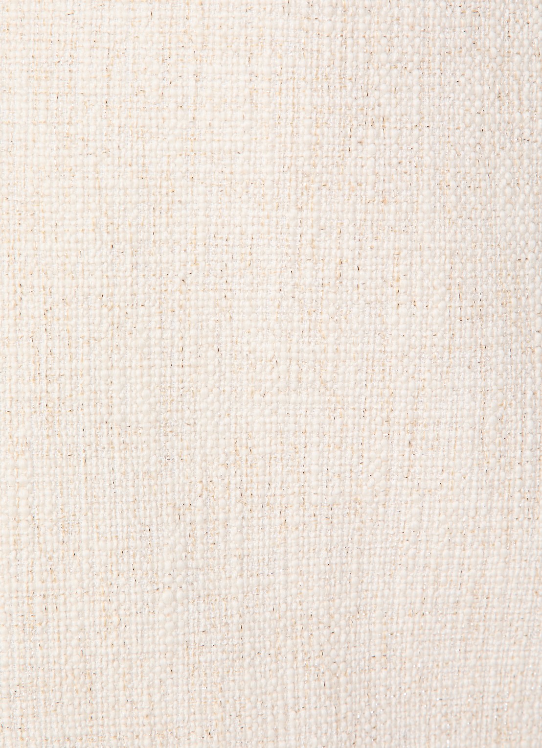 JOSH V Remi cropped blazer met tweed-look en lurex - detail 5 creme