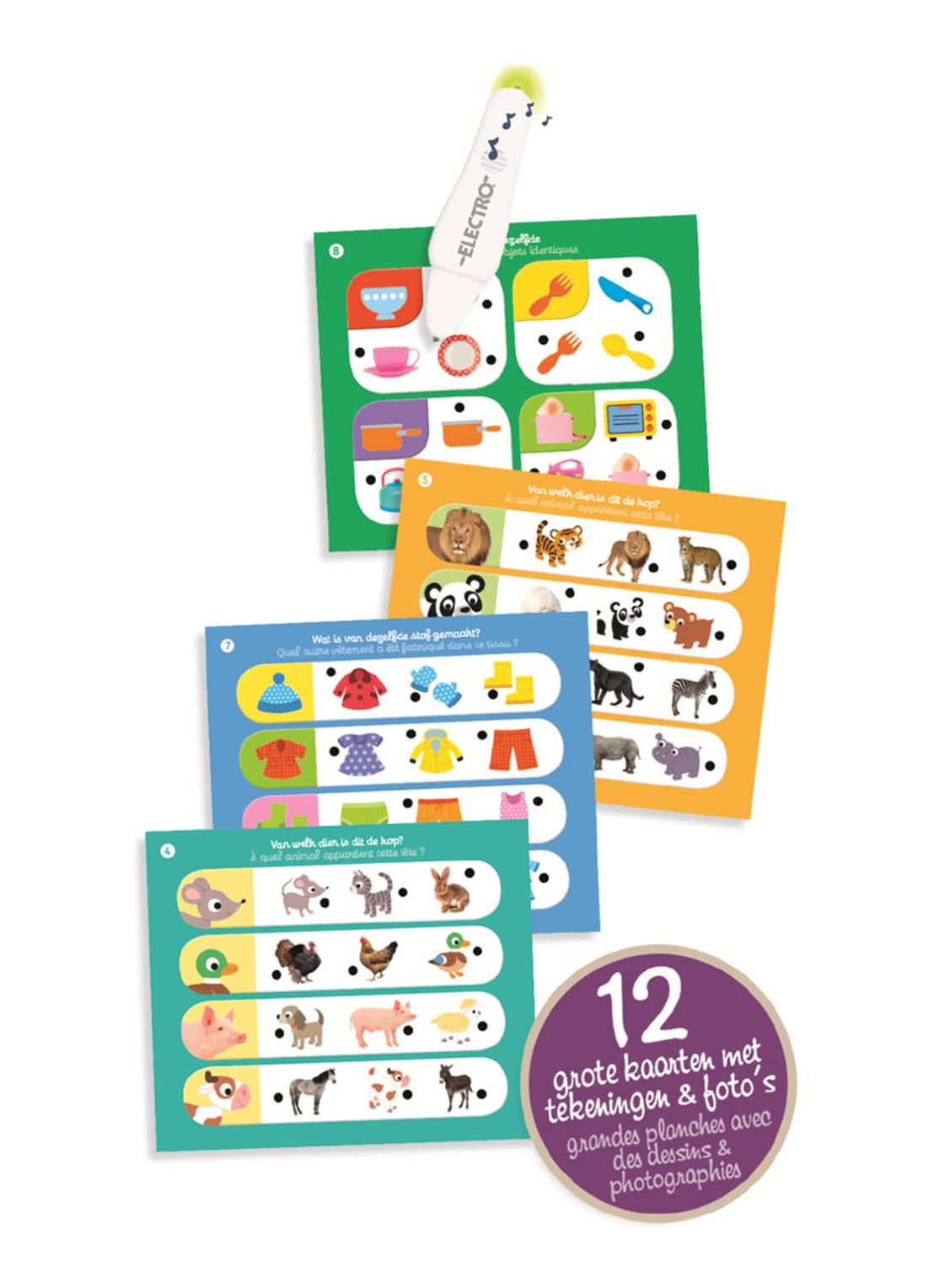 Jumbo Electro Wonderpen Ontdek vormen & kleuren educatieve speelset - detail 4 undefined