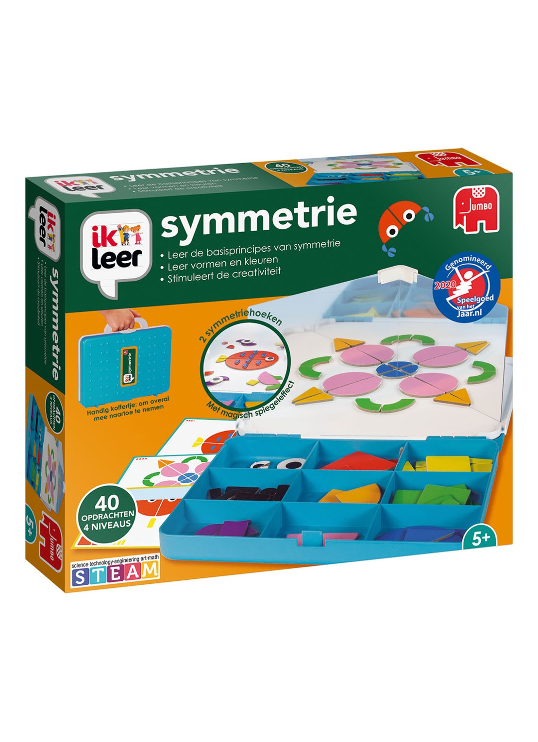 Jumbo Ik leer Symmetrie educatieve speelset - voorkant undefined