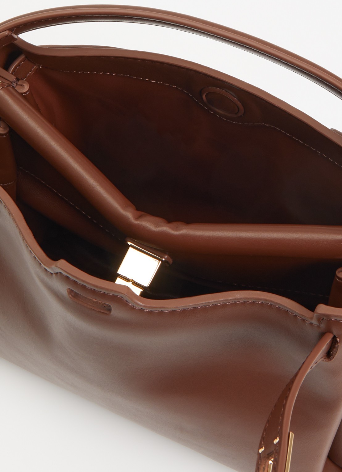 JW PEI Carmen handtas met afneembare schouderriem - detail 2 bruin