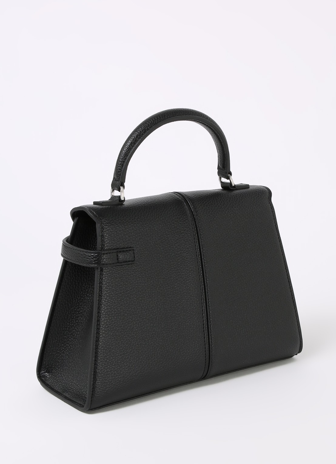 JW PEI Elise Large handtas met afneembaar schouderriem - achterkant 2 zwart