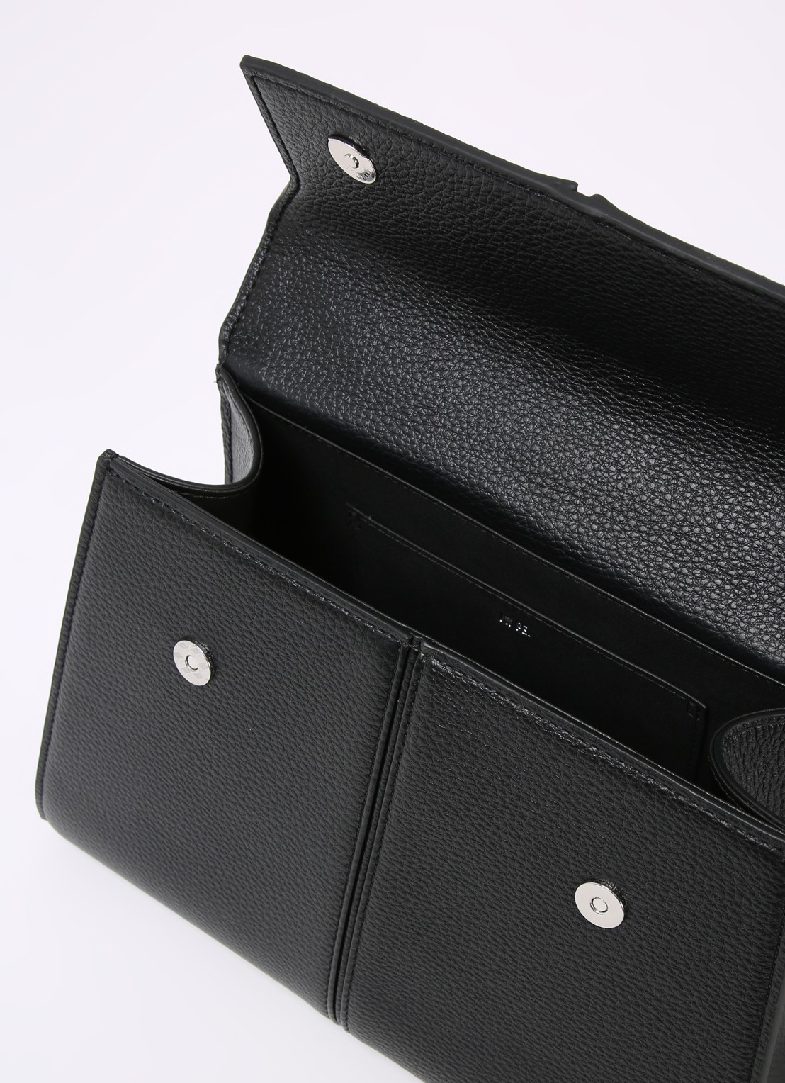 JW PEI Elise Large handtas met afneembaar schouderriem - detail 3 zwart