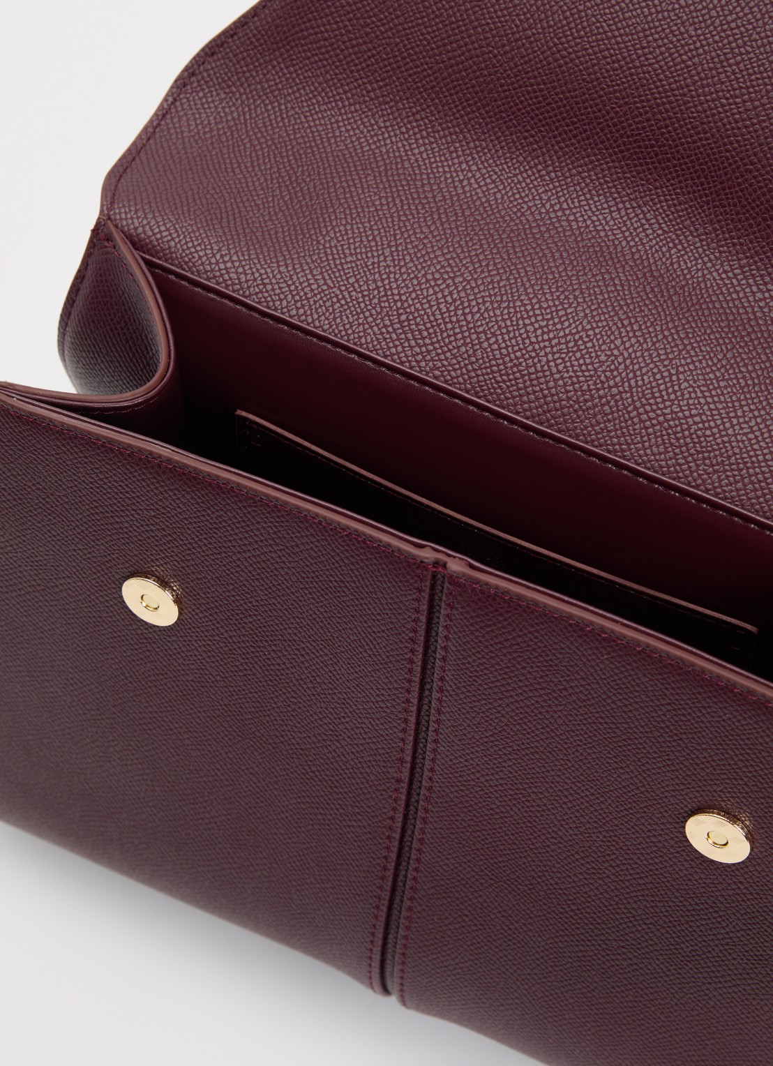 JW PEI Elise Large handtas met afneembare schouderriem - detail 3 bordeauxrood