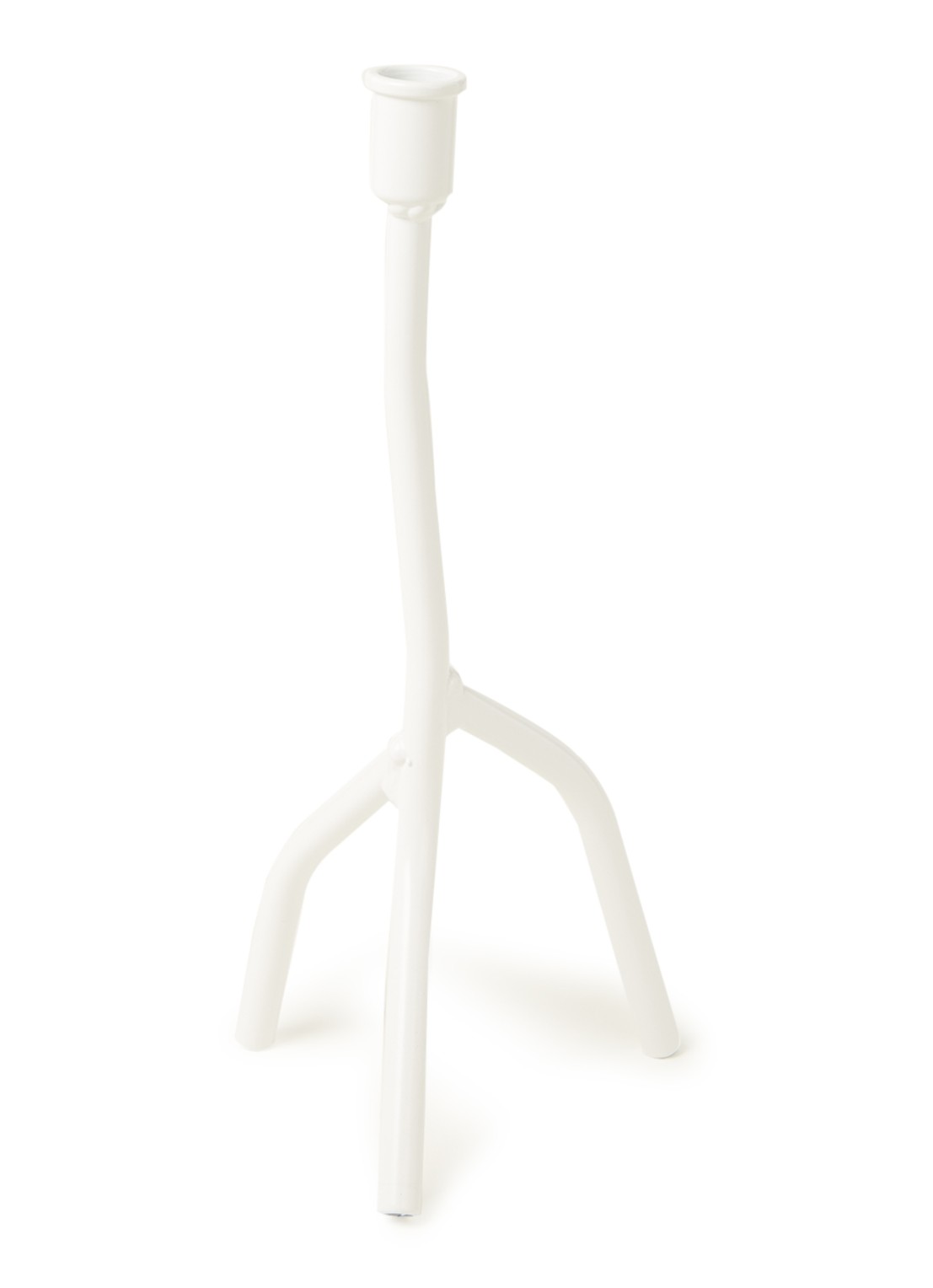 K'willeminhuis De Kandelaar S 35 cm - voorkant wit