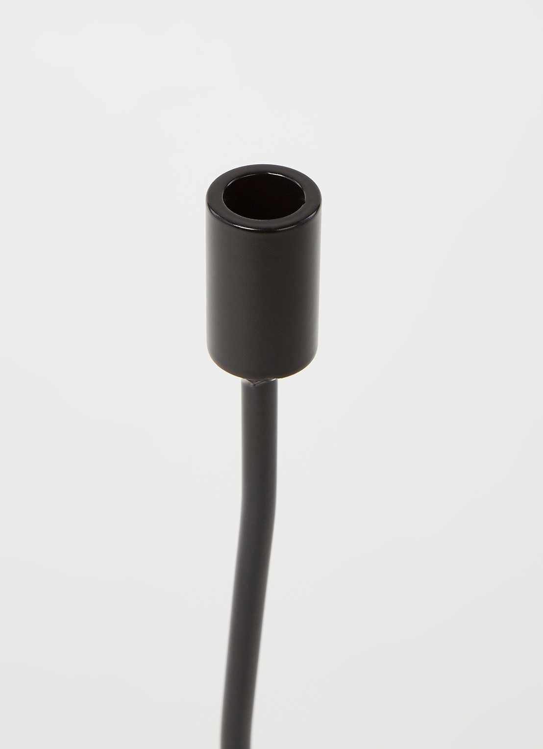 K'willeminhuis Mini kandelaar L 30 cm - detail 3 zwart