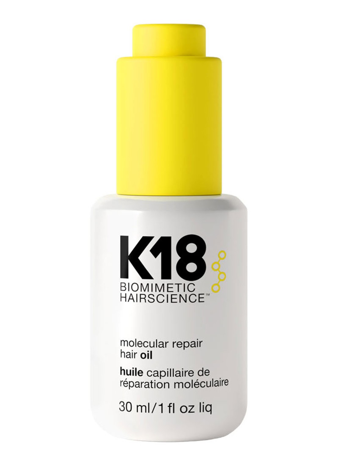 K18 Hair Repair Oil - herstellende haarolie - voorkant undefined