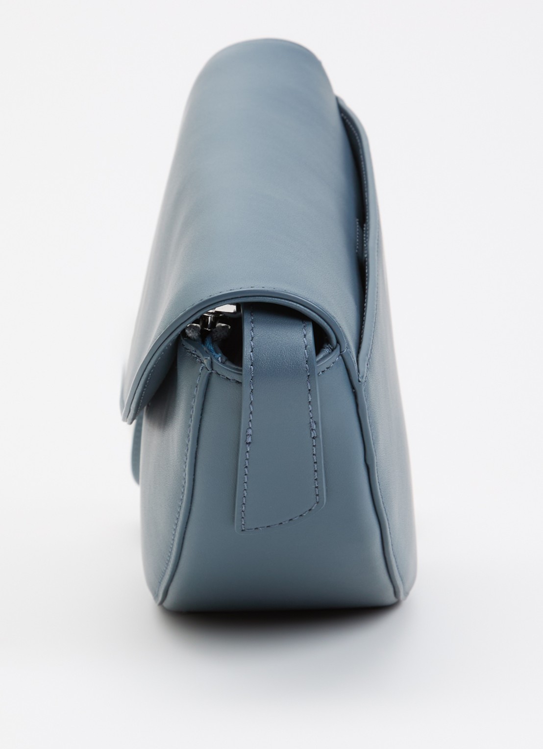 KAAI Rebel crossbodytas van leer - detail 2 petrol