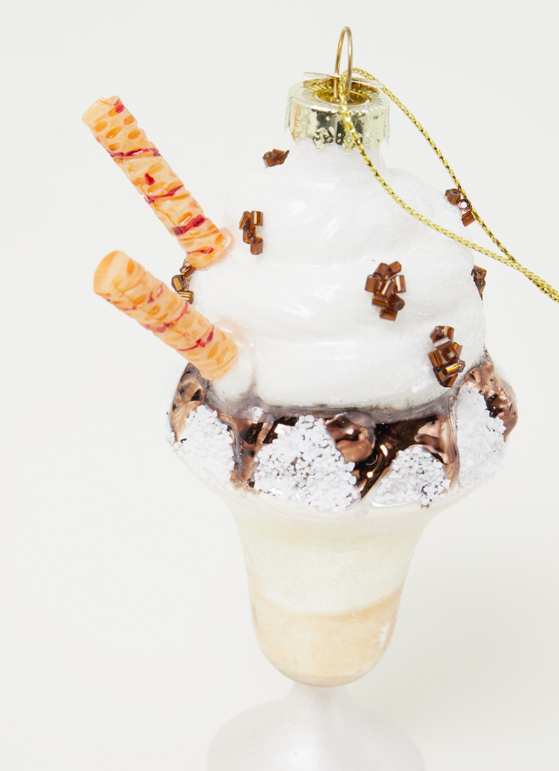 Kaemingk Cup Candy Stick kersthanger 12 cm - detail 3 zilver