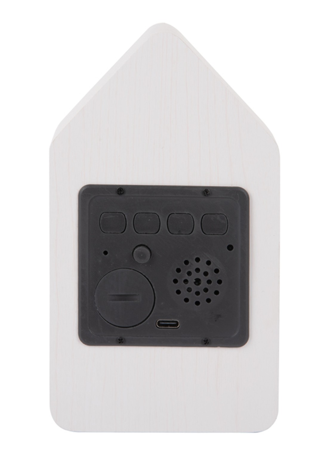 Karlsson Cuckoo LED wekker - achterkant wit