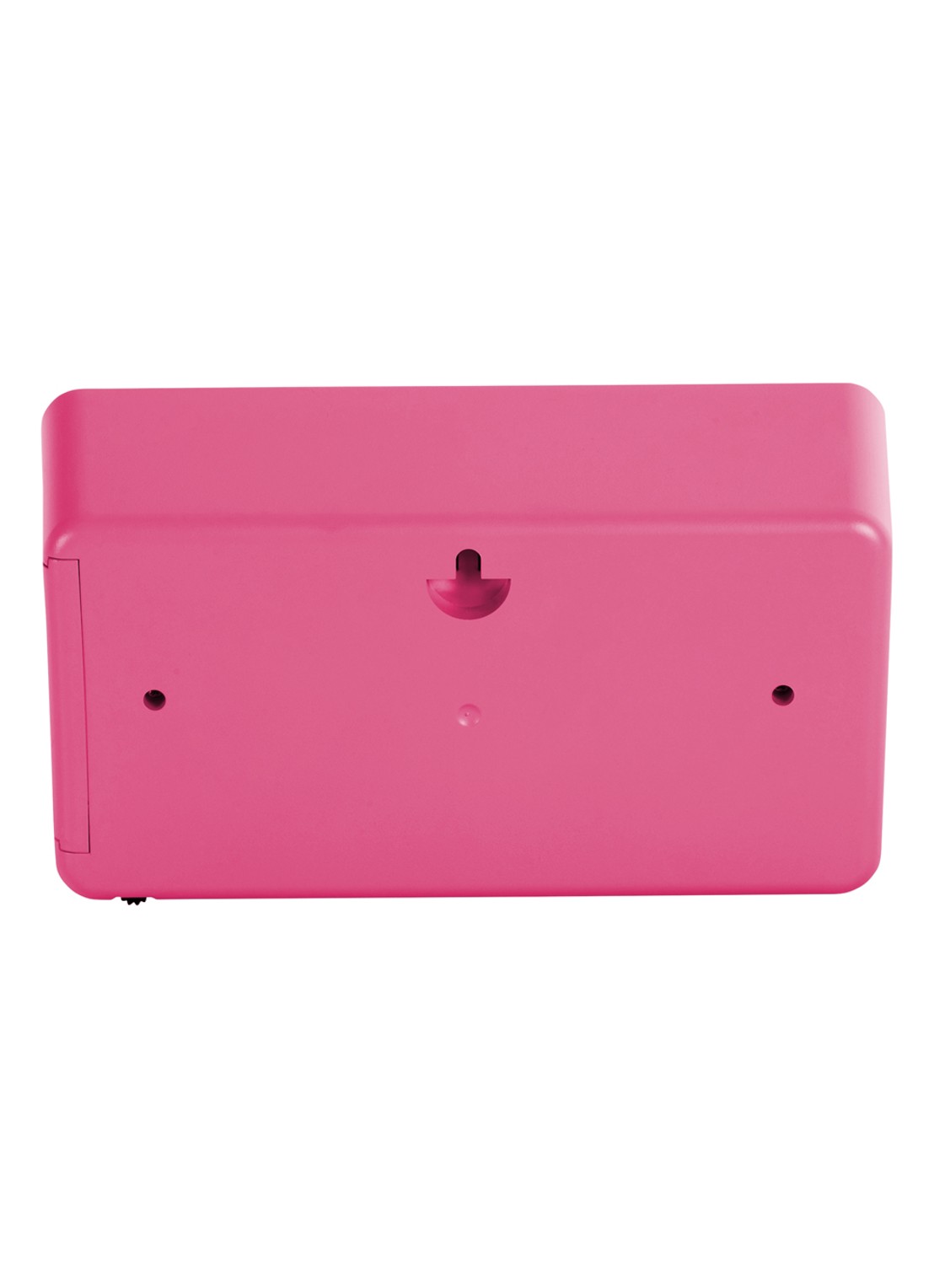 Karlsson Funky flip tafel- en wandklok - achterkant roze