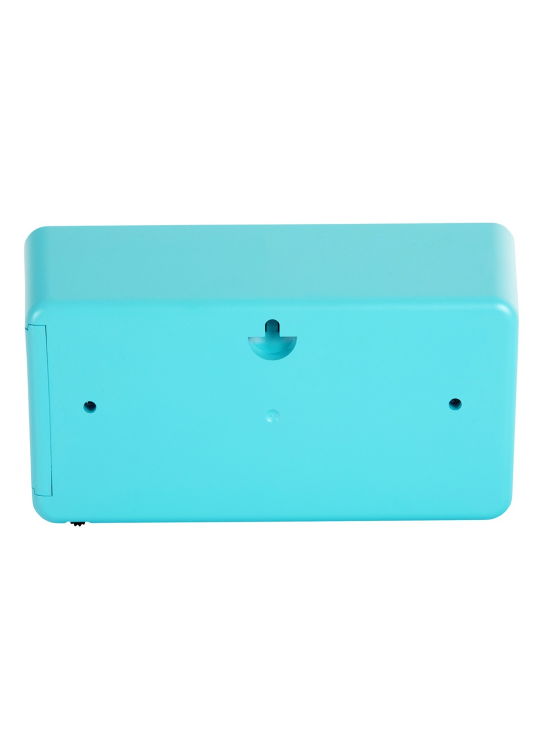 Karlsson Funky flip tafel- en wandklok - achterkant blauw