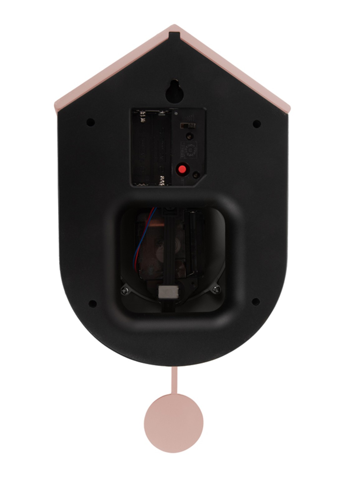 Karlsson Grato Cuckoo wandklok - achterkant 3 roze