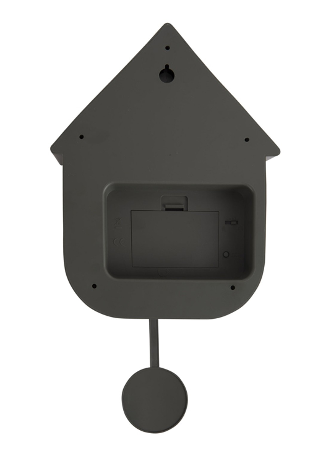 Karlsson Modern Cuckoo klok - achterkant 5 groen