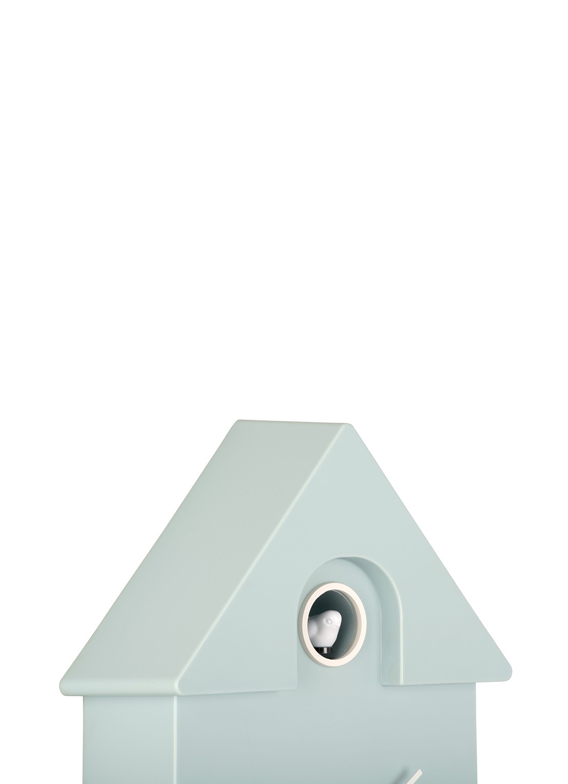 Karlsson Modern Cuckoo klok - detail 5 blauwgrijs