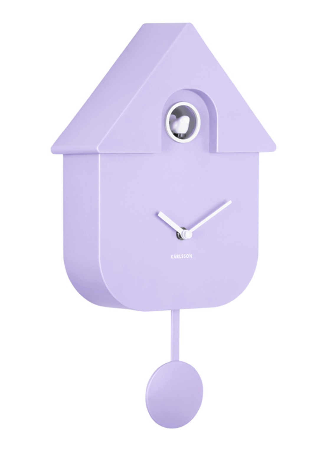 Karlsson Modern Cuckoo klok - detail 2 lila