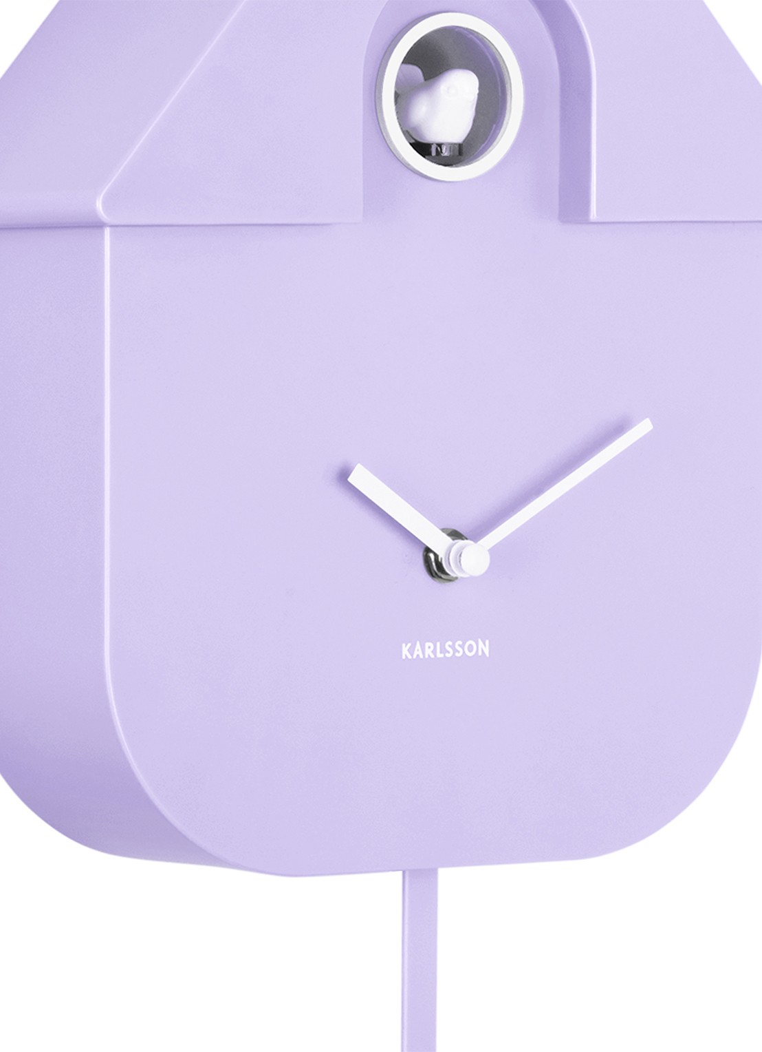 Karlsson Modern Cuckoo klok - detail 3 lila