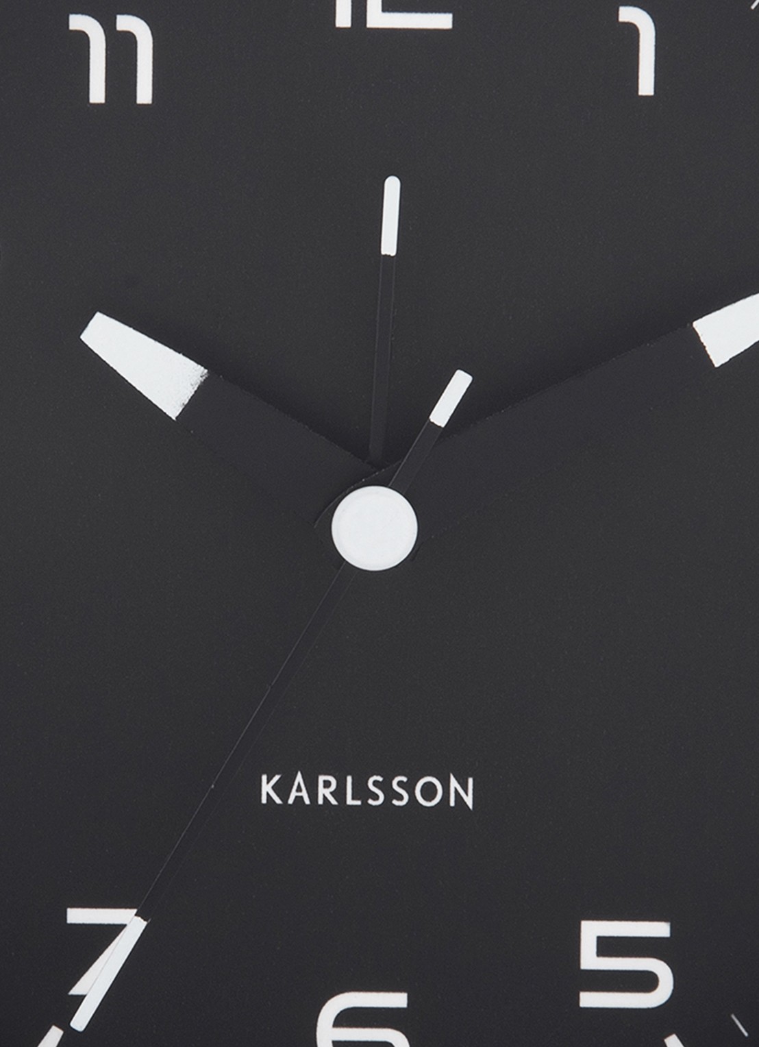Karlsson Orgullo wekker - detail 3 zwart