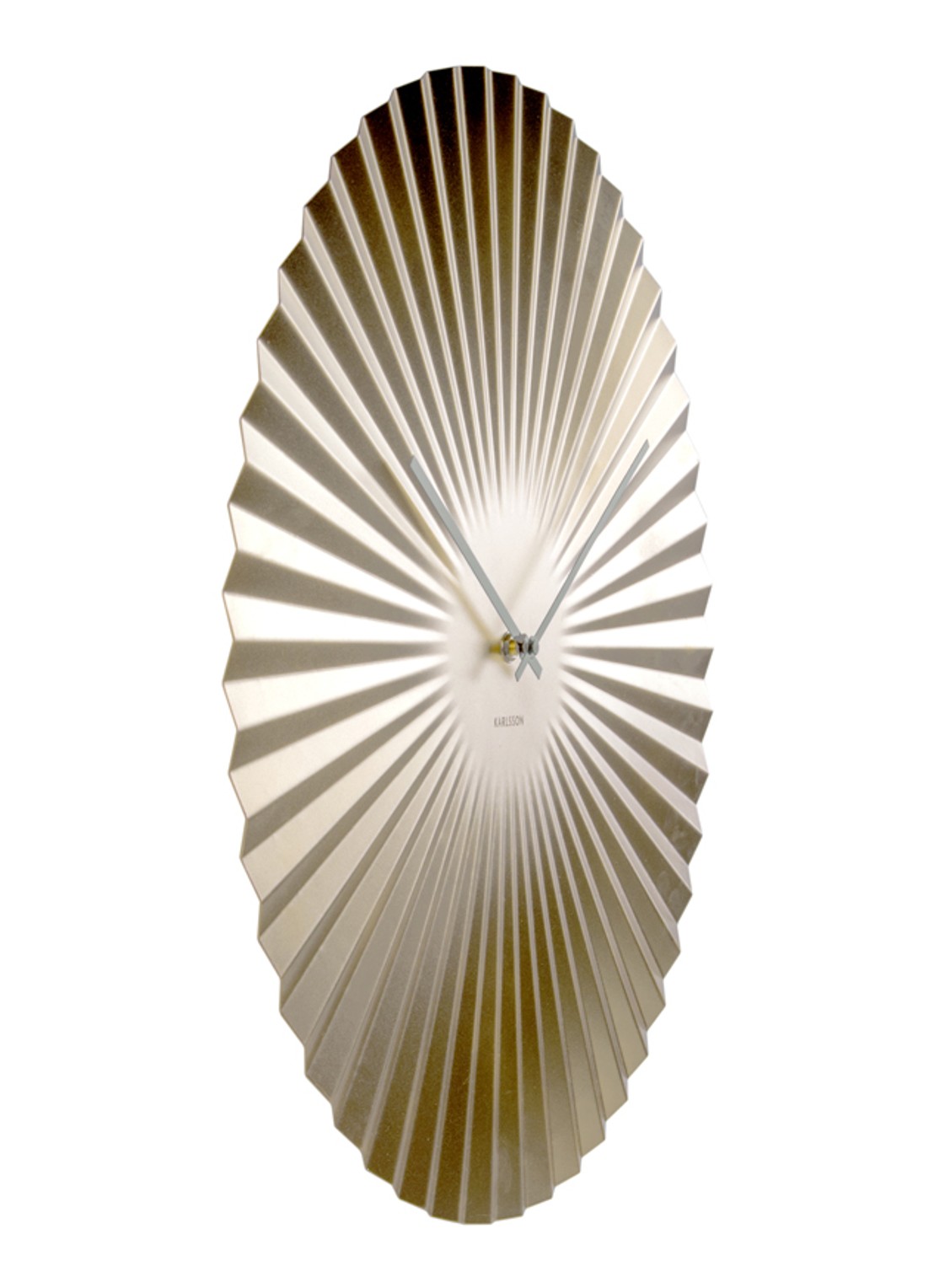 Karlsson Sensu XL wandklok  - detail 3 goud