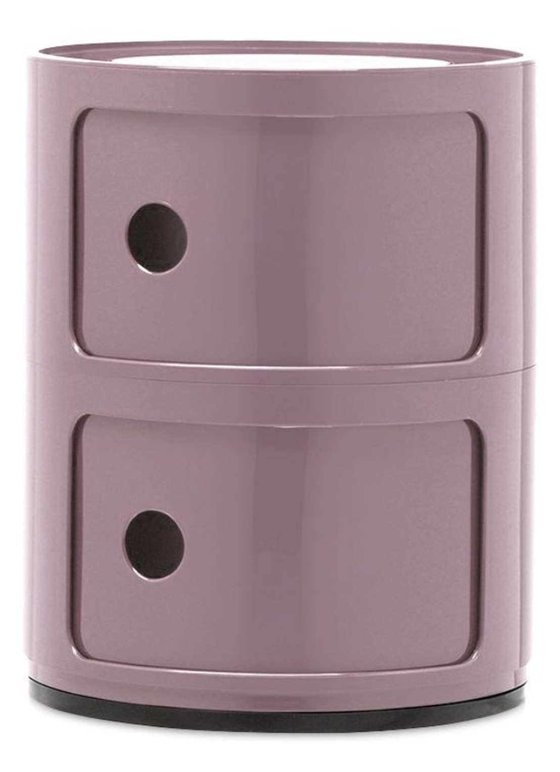 Kartell Componibili nachtkastje Ø32 cm - voorkant paars