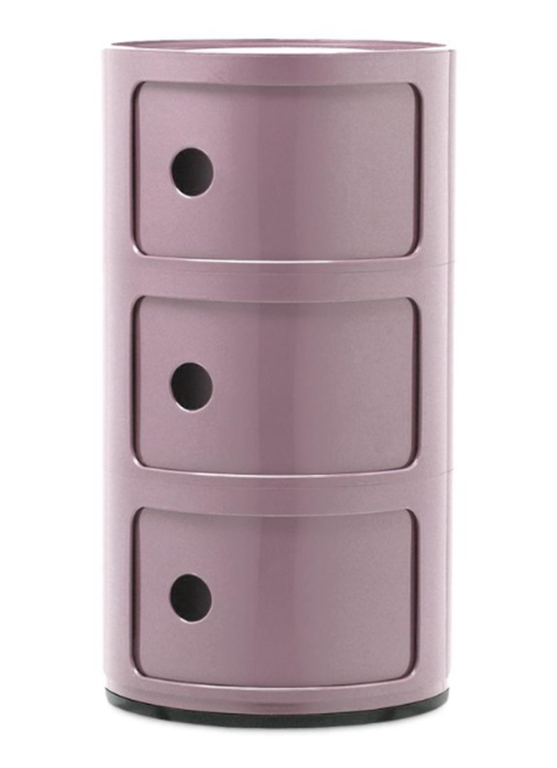Kartell Componibili nachtkastje large Ø32 cm - voorkant paars